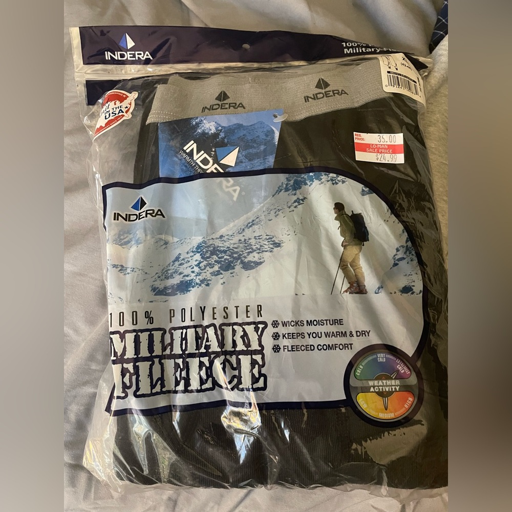 Military Fleece Long John’s Size XL (42-44)